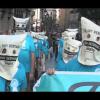 “Flash mob” trabajadores Telefónica nos corta la vida  6000 contra la reducción de plantilla   si soy rentable